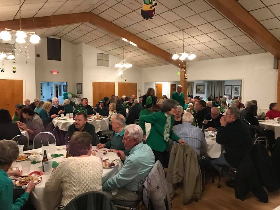 Community dinner at Amaral-Bailey Post 113